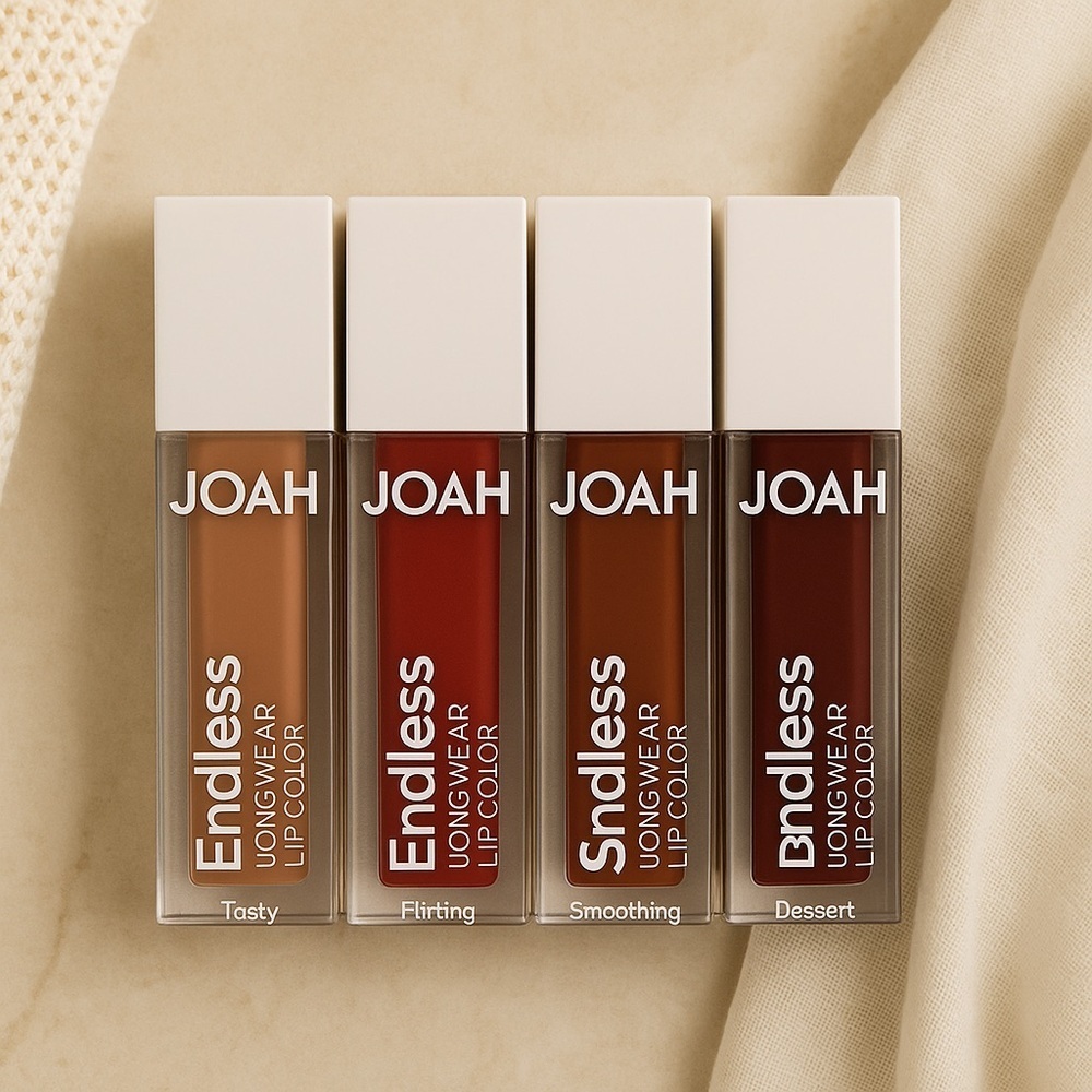 JOAH LONGWEAR LIP COLOR 4 Pack tasty, flirting, smoothing, dessert